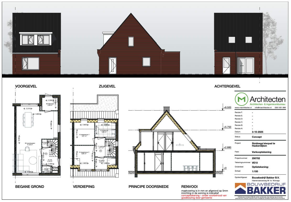 Plattegrond Bouwnummer 5